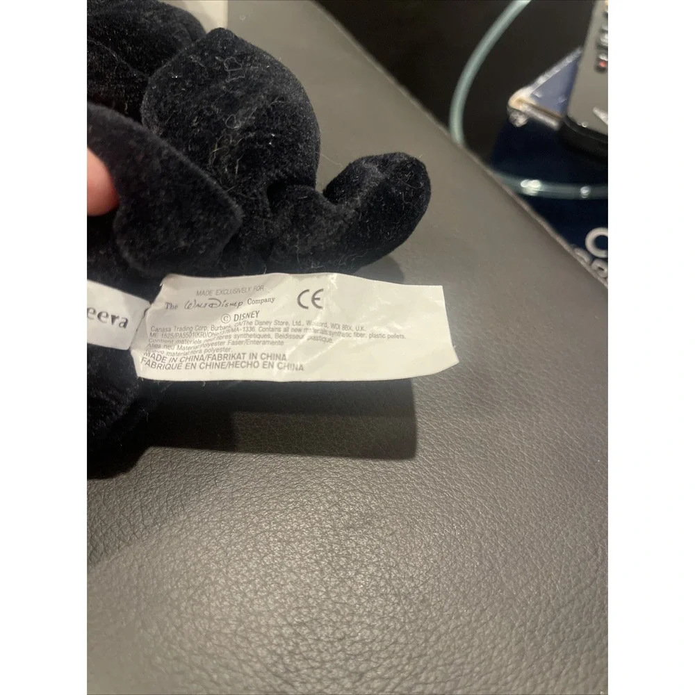 BAGHEERA DISNEY: Jungle Book Mini Plush - Used - Played with Periodically - 8